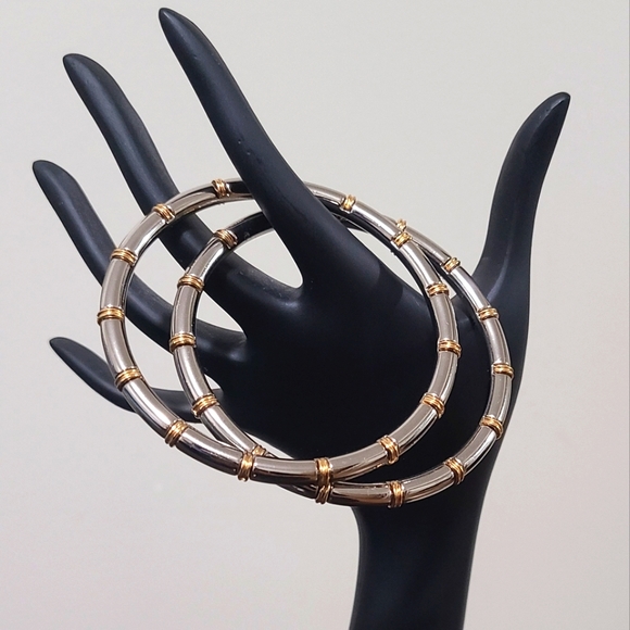 Brighton Two Tone Bangles - Picture 3 of 6